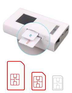 Modem 4G avec batterie...