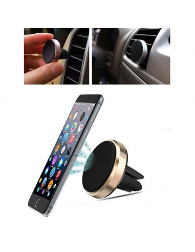 Support Magnétique Gold pour smartphone