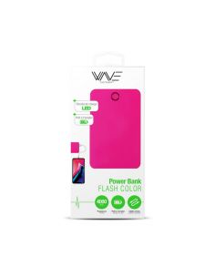 Batterie Externe Wave- Fushia 2