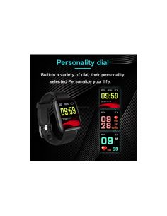 Montre connectée noire en... 2