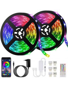 Ruban LED Bleutooth,10M...